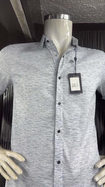 Рубашка Steelway (3XL-6XL) 93770-1 grey (лето)