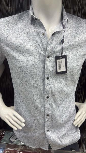 Рубашка Steelway (3XL-6XL) 94280-1 grey (лето)