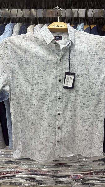 Рубашка Steelway (L-3XL) 94290 grey (лето)