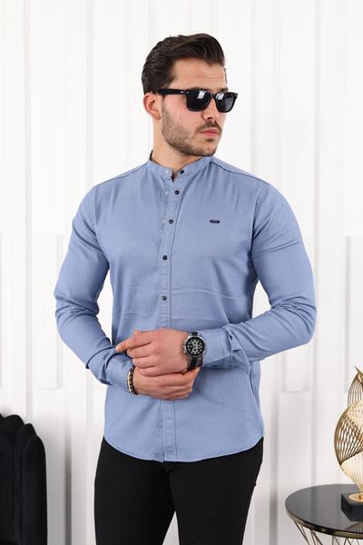 Рубашка Steelway (S-2XL) SL2 l.blue (деми)
