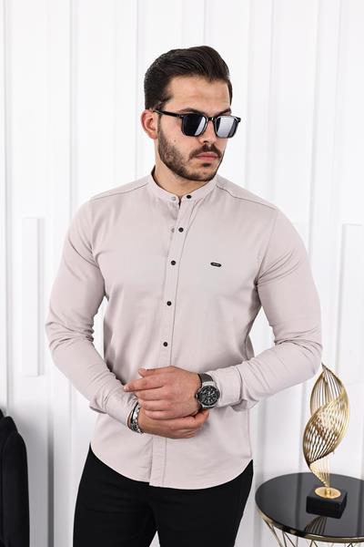 Рубашка Steelway (S-2XL) SL3 beige (деми)