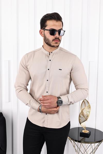 Рубашка Steelway (S-2XL) SL5 l.beige (деми)