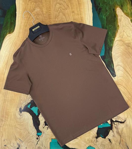 Футболка Steelway (M-2XL) VS3503 brown (лето)