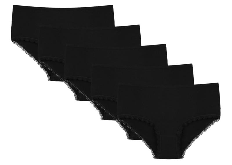 Трусы Anibur (2XL-4XL) 2595Q black (деми)