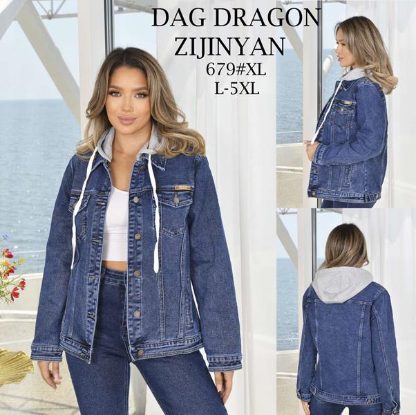 Куртка Zijinyan (L-5XL) 679 blue (деми)