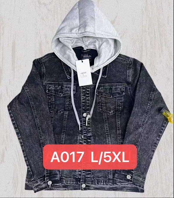 Куртка Lili (L-5XL) A017 black (деми)