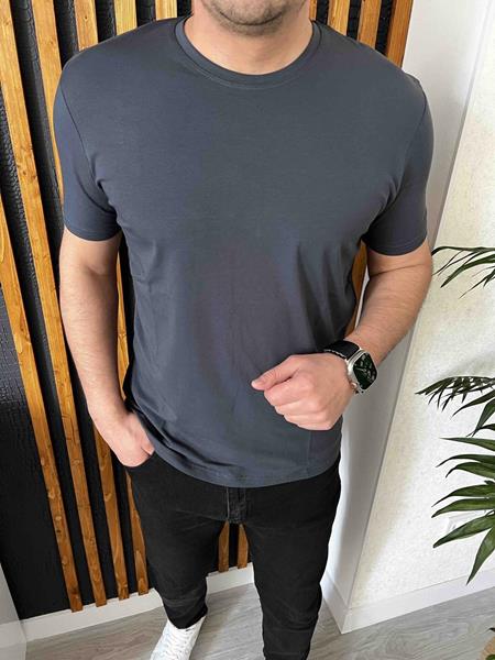 Футболка Nik (L-3XL) 56083 d.grey (лето)