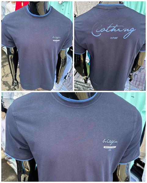 Футболка Nik (2XL-5XL) 56100 blue (лето)