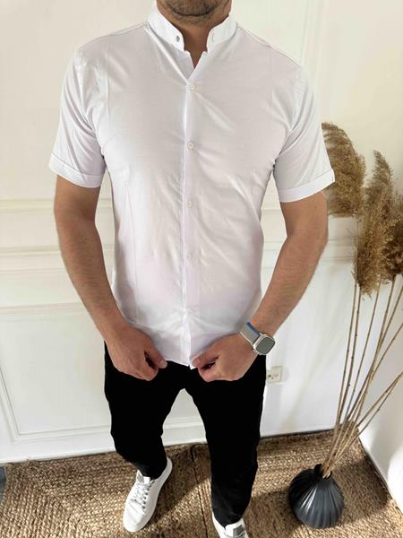 Рубашка Nik (S-2XL) 56168 white (лето)