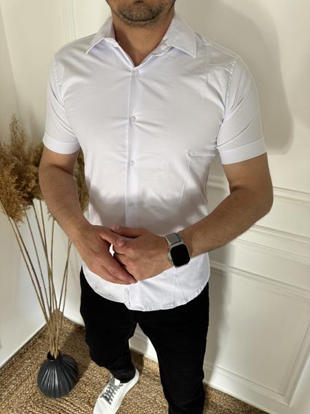 Рубашка Nik (S-2XL) 56170 white (лето)