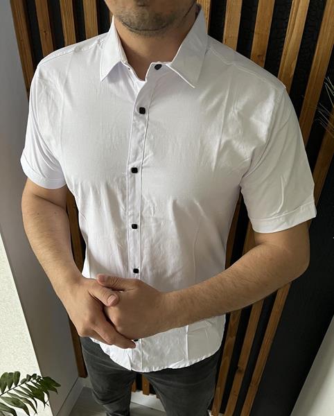 Рубашка Nik (S-2XL) 56173 white (лето)