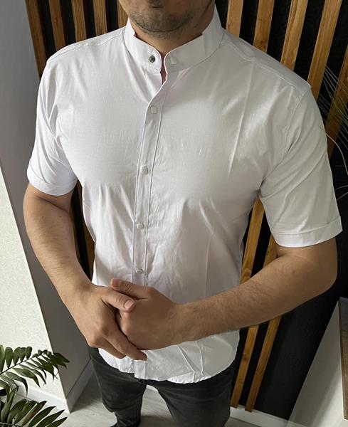Рубашка Nik (S-2XL) 56174 white (лето)