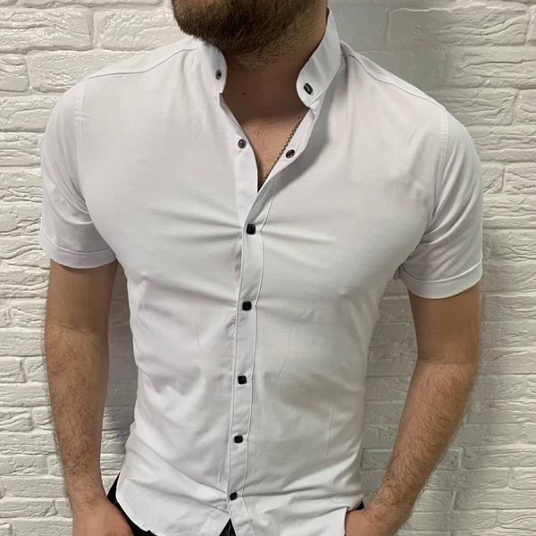 Рубашка Nik (3XL-6XL) 56182 white (лето)