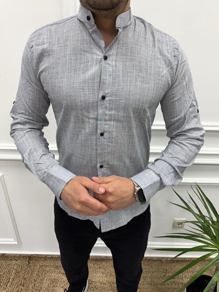 Рубашка Nik (S-2XL) 56183 l.grey (деми)