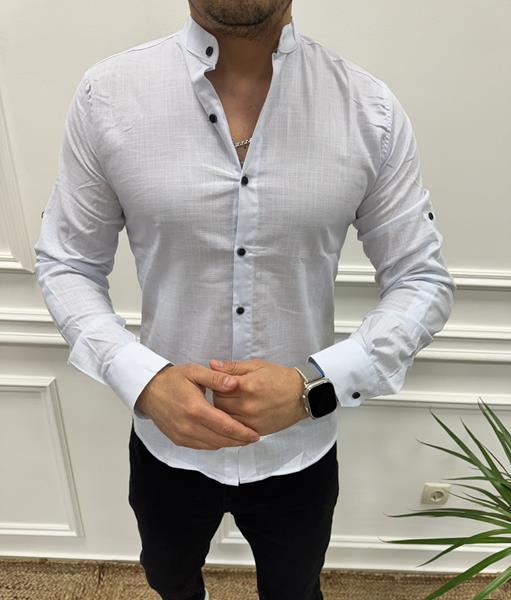 Рубашка Nik (S-2XL) 56185 white (деми)