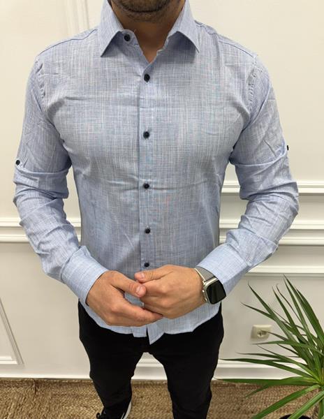 Рубашка Nik (S-2XL) 56186 l.blue (деми)