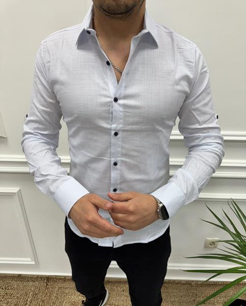 Рубашка Nik (S-2XL) 56187 white (деми)