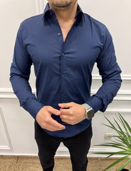 Рубашка Nik (S-2XL) 56197 blue (деми)