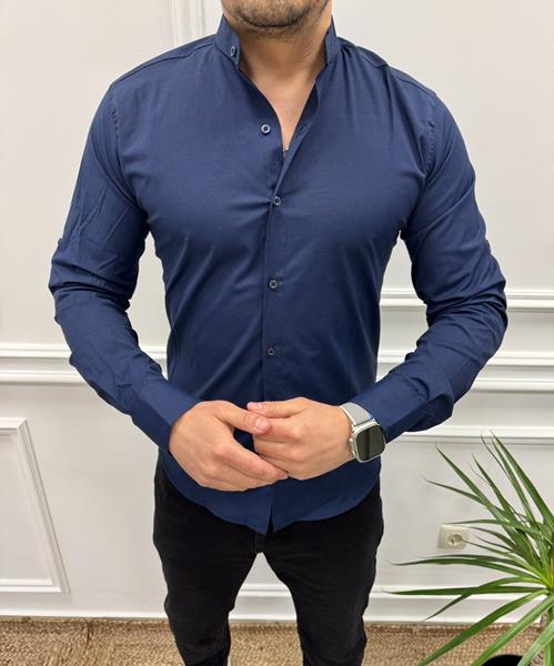 Рубашка Nik (S-2XL) 56200 blue (деми)