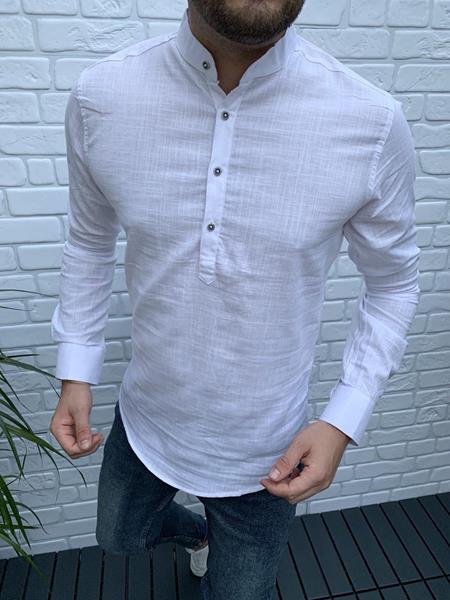 Рубашка Nik (S-2XL) 56207 white (деми)