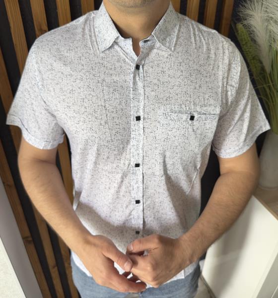 Рубашка Nik (M-2XL) 56212 white (лето)