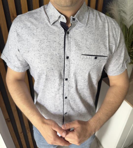 Рубашка Nik (M-2XL) 56213 white (лето)