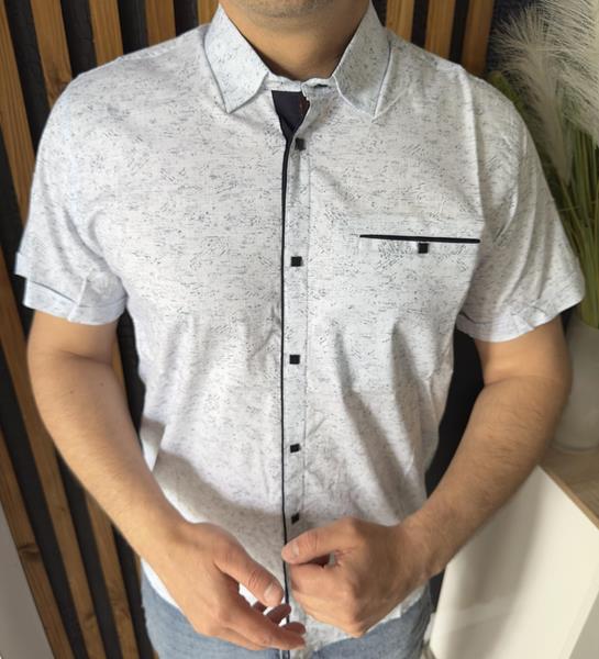 Рубашка Nik (M-2XL) 56214 white (лето)