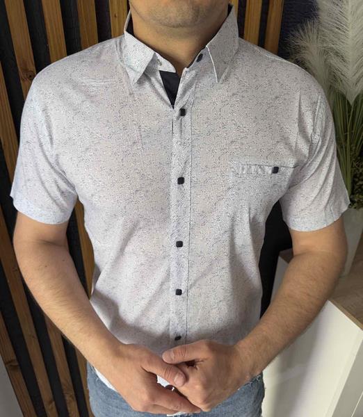Рубашка Nik (3XL-6XL) 56225 white (лето)