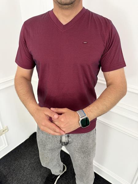 Футболка Nik (M-2XL) 56230 wine (лето)
