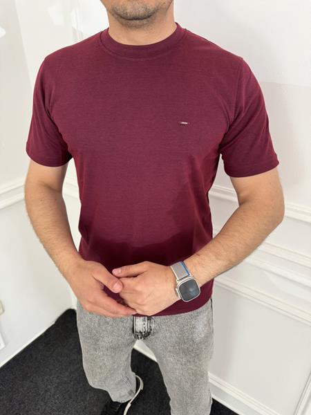Футболка Nik (M-2XL) 56240 wine (лето)