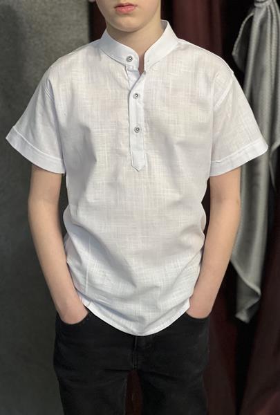 Рубашка Nik (7-12) 56256 white (лето)