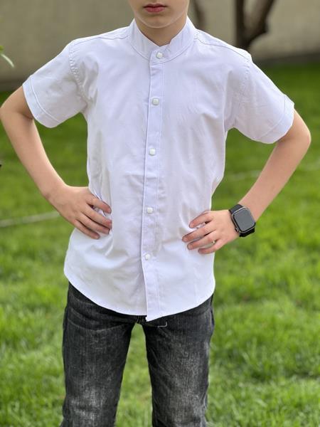Рубашка Nik (6-11) 56260 white (лето)