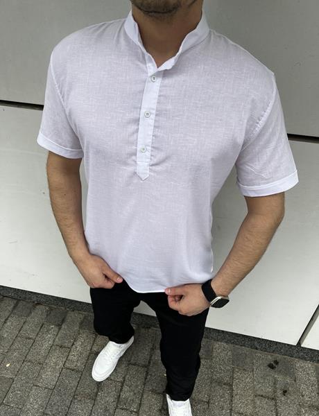 Рубашка Nik (M-2XL) 56285 white (лето)