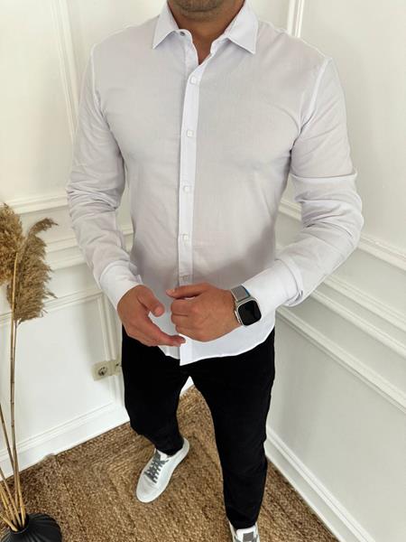 Рубашка Nik (M-2XL) 56293 white (деми)