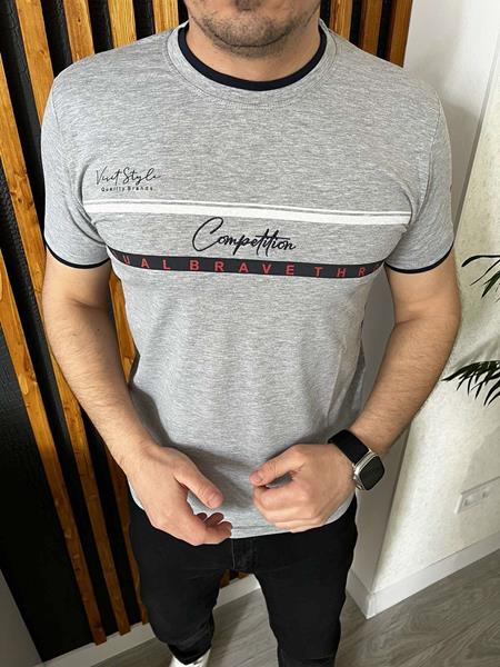 Футболка Nik (2XL-5XL) 56352 l.grey (лето)