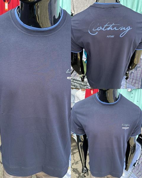 Футболка Nik (2XL-5XL) 56353 navy (лето)
