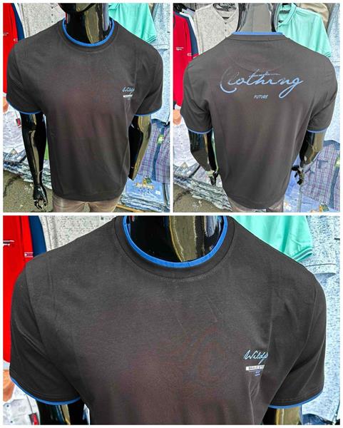 Футболка Nik (2XL-5XL) 56357 black (лето)