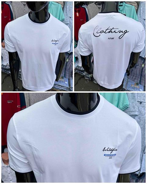 Футболка Nik (2XL-5XL) 56358 white (лето)