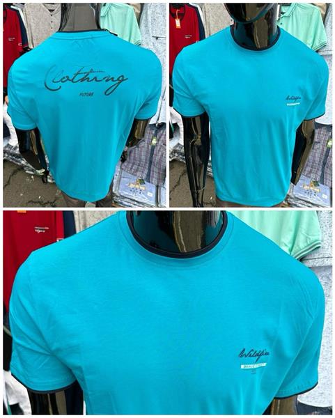 Футболка Nik (2XL-5XL) 56359 blue (лето)