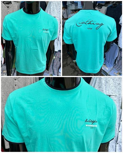Футболка Nik (2XL-5XL) 56360 l.blue (лето)