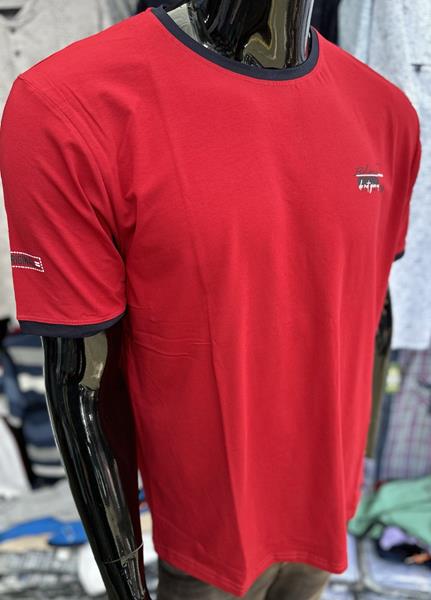 Футболка Nik (2XL-5XL) 56362 red (лето)