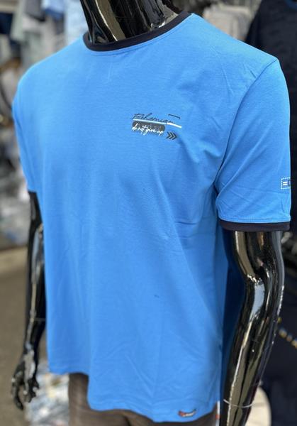 Футболка Nik (2XL-5XL) 56365 blue (лето)