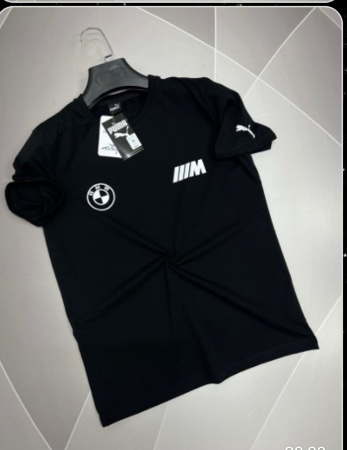 Футболка Darte (S-2XL) DS91 black (лето)