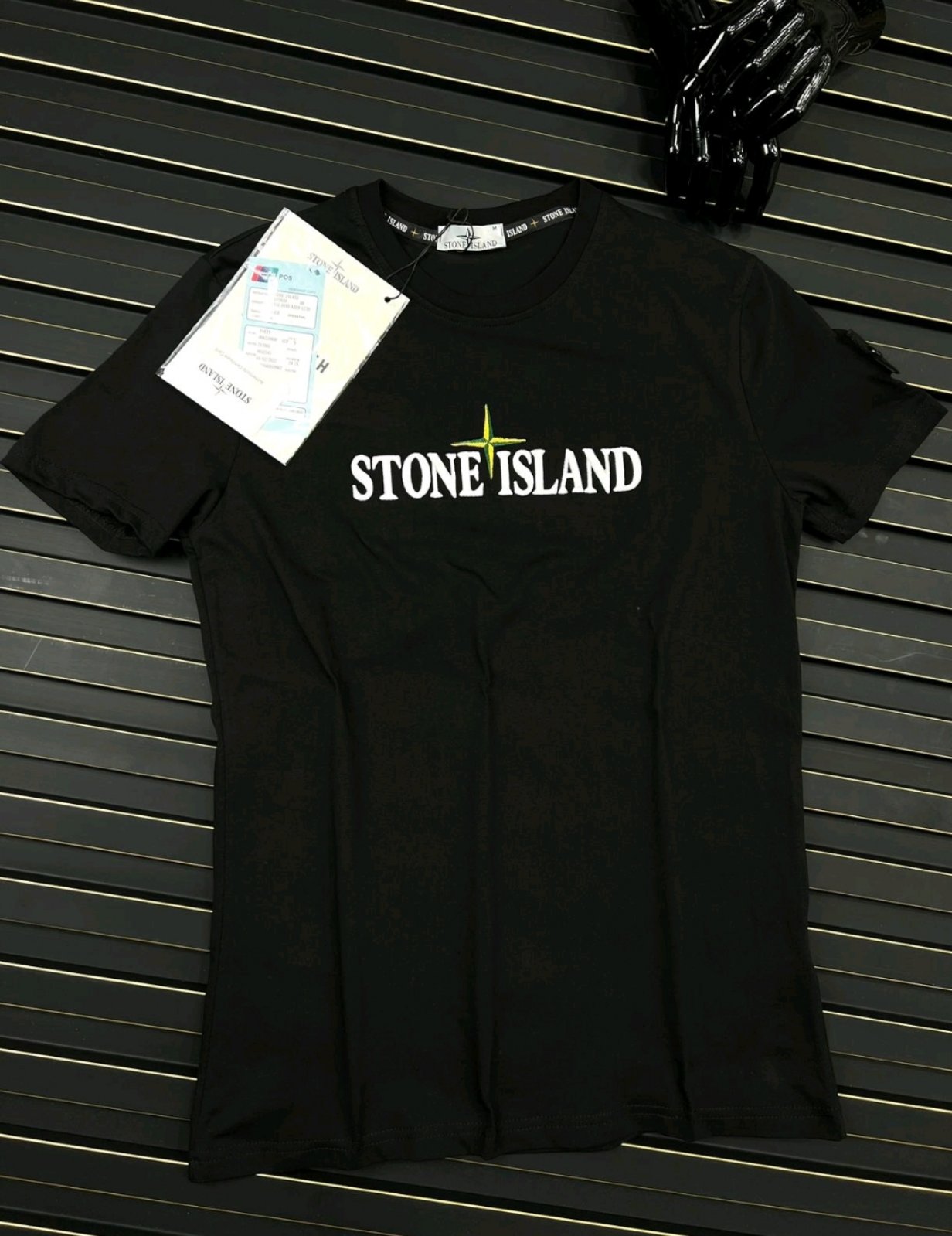 Футболка Darte (S-2XL) DS95 black (лето)
