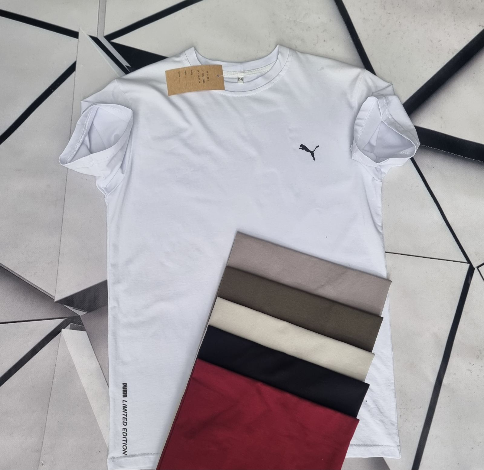 Футболка Darte (S-2XL) DA229 wine (лето)