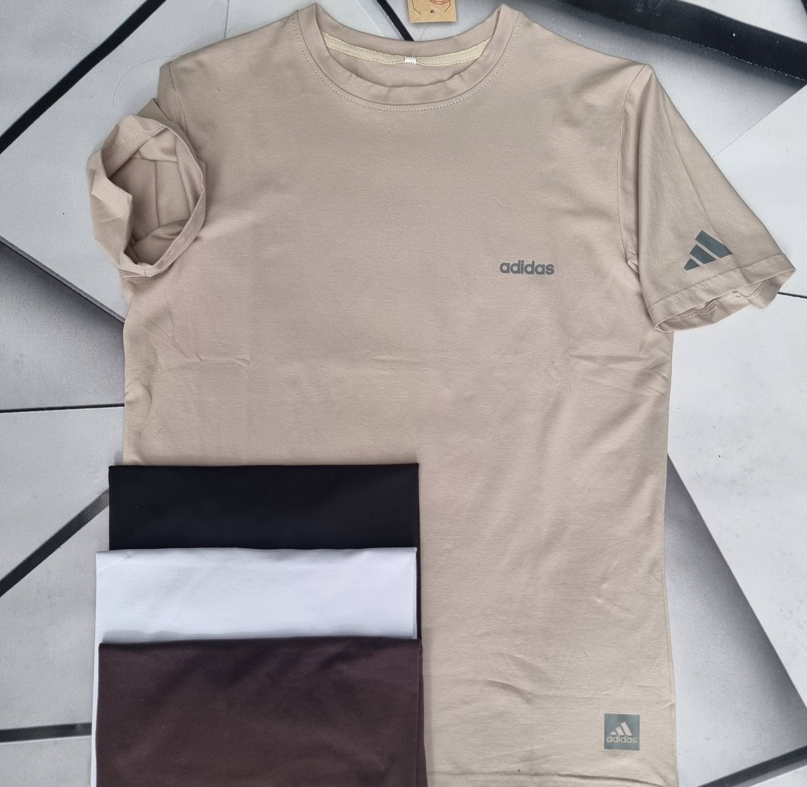 Футболка Darte (S-2XL) DA233 black (лето)