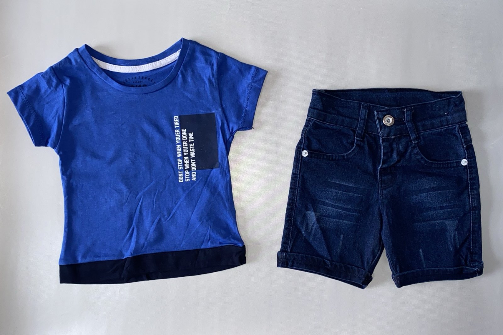 Костюм Baby Boom (1-4) 1136 blue (лето)