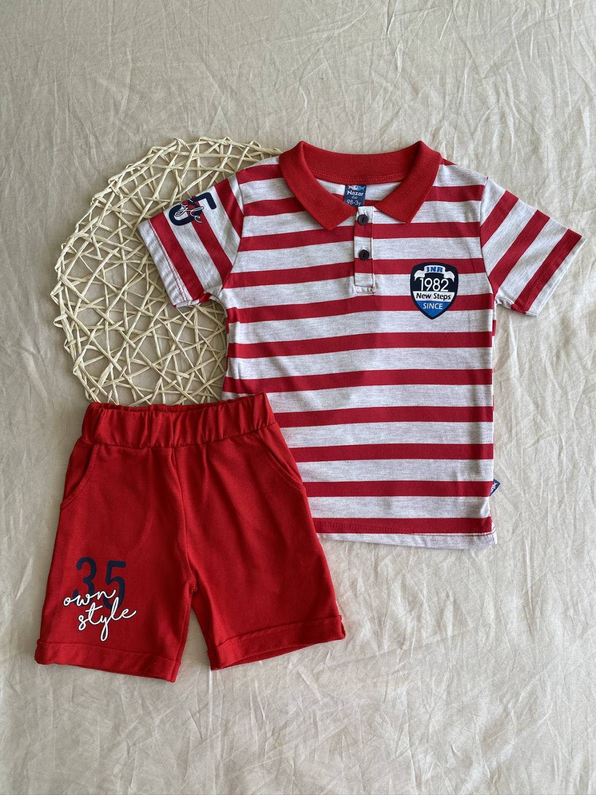 Костюм Baby Boom (3-6) 1139 red (лето)