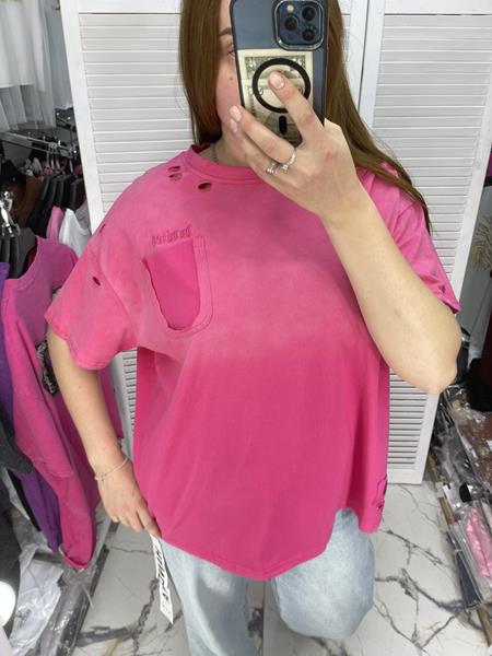 Футболка Karon (one size) 6113 pink (лето)