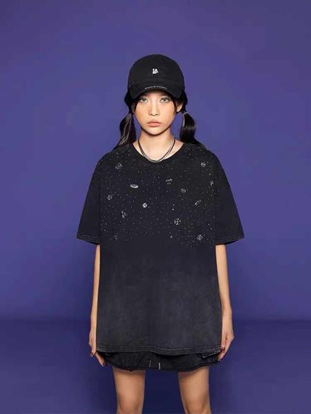 Футболка Karon (one size) 6134 black (лето)